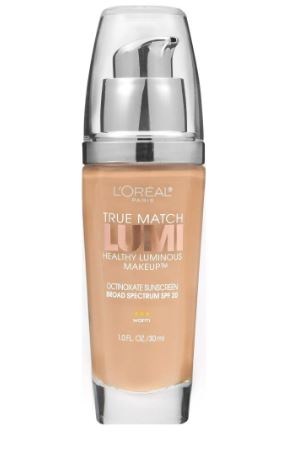 L'Oreal Paris True Match Lumi Liquid Foundation Makeup, W5 Sun Beige /