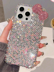 Luxury High-End 3D Rhinestone Bow Phone Case>