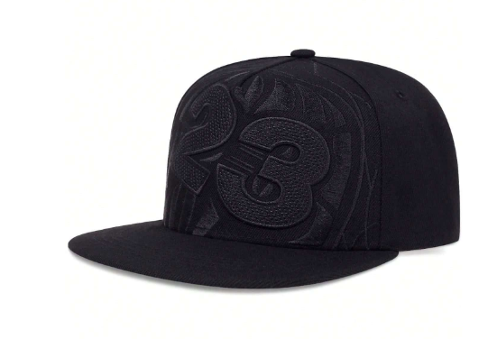 Shein 1pc Men Basketball Embroidery Adjustable Baseball Cap +