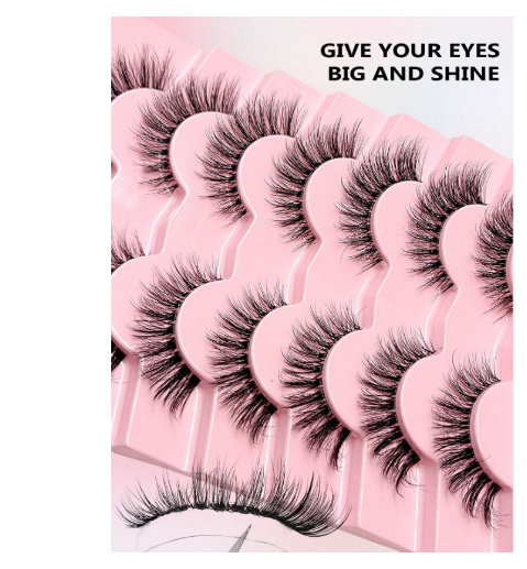 Shein High Volume False Eyelashes Fluffy 3D Lashes, Code: E29 +