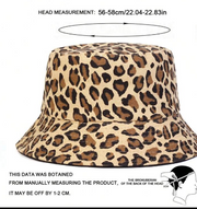 Shein 1pc Women's Leopard Print Bucket Hat  +