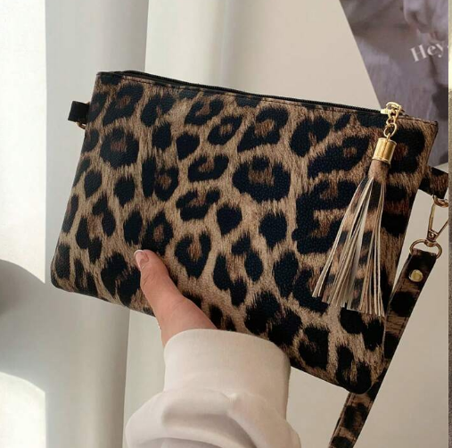 Shein New Autumn European Vintage PU Envelope Clutch Bag +