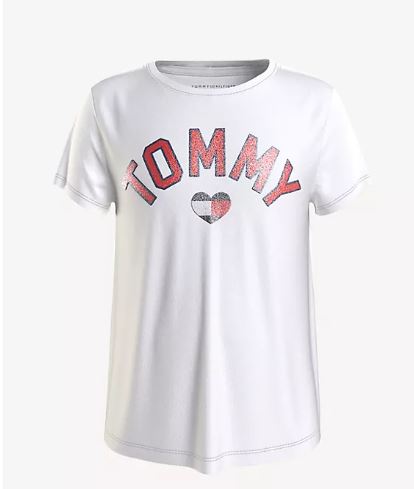 Tommy Kids' Heart T-Shirt, 8-10T */#
