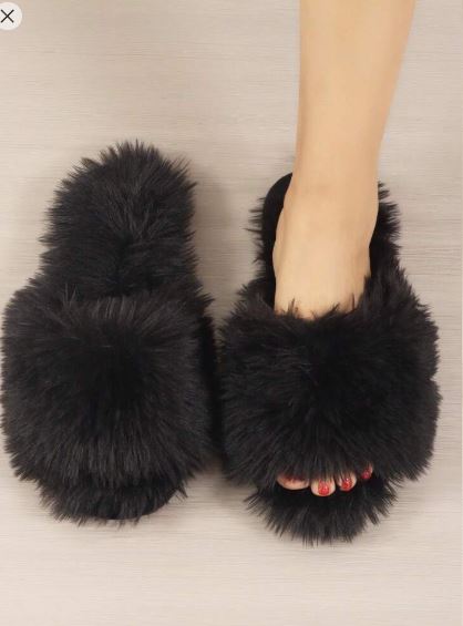 Shein Open Toe Indoor House Slippers, Size: 39 /