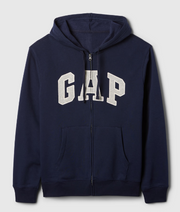Gap Relaxed Gap Logo Zip Hoodie , XL -.