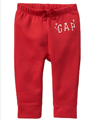 Logo Fleece Pants, Gap Joggers For Baby, 6-12M +