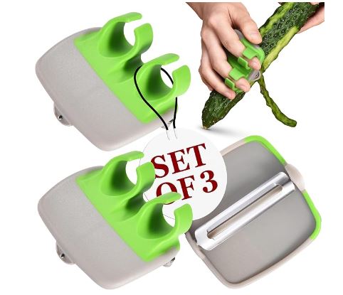 Kitchtic Fruit and Vegetable Peeler - Set of 3 +