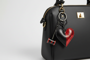 Shein Harley Quinn Two-Tone Heart Shaped Keychain -.