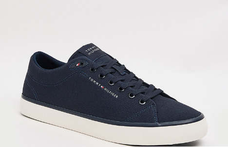 Tommy Logo Detail Lace-Up Shoes, Size: 42 >