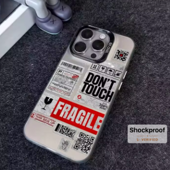 Fashion 1pc Sticker Label Element Phone Case>
