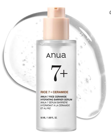 ANUA 7 Rice Ceramide Hydrating Barrier Serum -.