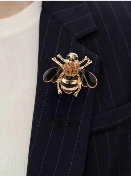 Shein 1pc Elegant Bee Shaped Brooch