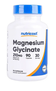 Nutricost Magnesium Glycinate 210gm- 90 caps>