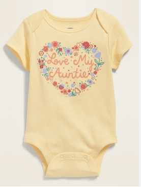 Old Navy Unisex Graphic Bodysuit for Baby, 3-6M +