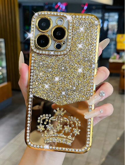 Shining Glitter Rhinestone Fashion Phone Case>