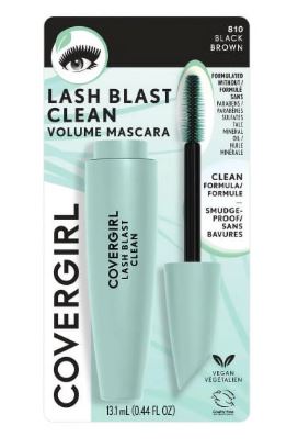 COVERGIRL Lash Blast Clean Mascara, 810 Black Brown /