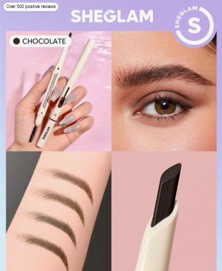 Sheglam Better Brows Long Lasting Eyebrow Pencil - Chocolate /