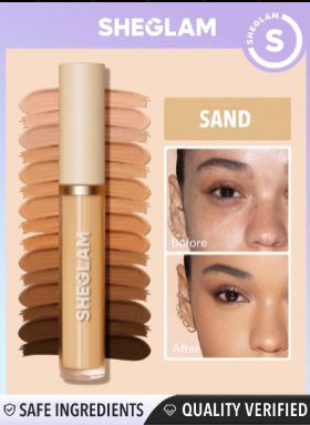 Sheglam Like Magic 12HR Full Coverage Concealer - Sand -.