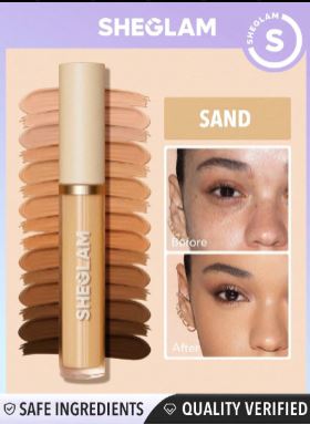 Sheglam Like Magic 12HR Full Coverage Concealer - Sand /