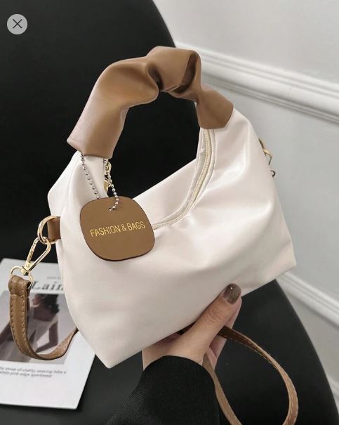 Shein Mini Fashionable Cloud Shaped Folded Handbag */