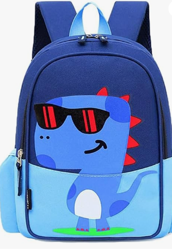 CHERUBIC Toddler Backpack, Waterproof Cute Small Preschool Backpack Cartoon Daycare Bag +