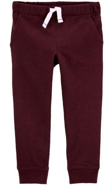 Carter's Pull-On Fleece Trackies - Toddler Boy, 12M +