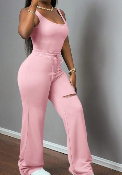 Shein Women's New Casual Sports Set, L +