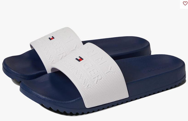 Tommy Hilfiger Roldez Slides, Size: 11 */