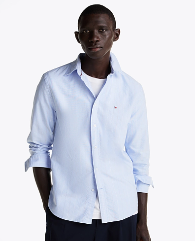 Tommy Regular Fit Blue Shirt, M +