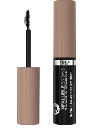 L'Oreal Paris Infallible Volumizing 24H Wear Brow Mascara, 8.0 Light Blonde /