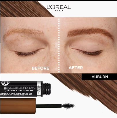 L'Oréal Infallible Brows 24H Volumizing Mascara 6R Auburn /