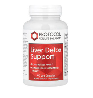 Protocol for Life Balance, Liver Detox Support, 90 Veg Capsules +