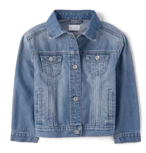 Ch. Place Girls Denim Jacket, 16T */