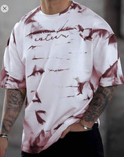 Shein LEGND Men Tie Dye Letter Graphic Tee +