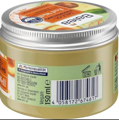 Balea Foot peeling salt oil Feel Well, 150 ml +