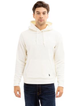 U.S. Polo Men's Polar Fleece Hoodie, L /