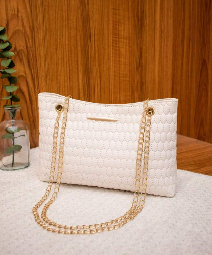 Shein Simple Chain Shoulder Crossbody Bag +