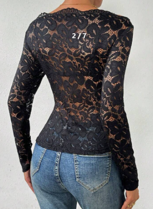 Shein Off Shoulder Lace Top, XL >