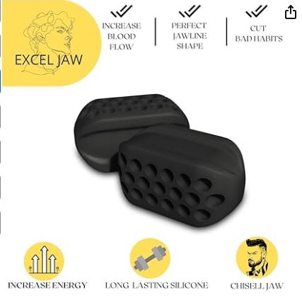 Men & Women chisel jawline exercise ball 2IN1 face slimmer +