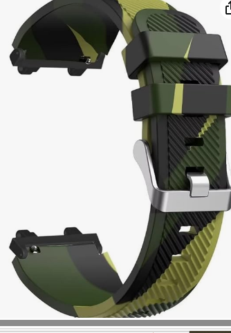 Shein Replacement Band Compatible for Huami Amazfit t-rex 2 Smart Watch Bands Silicone Sort Wristband Strap +