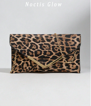 Shein Leopard Print Clutch Bag For Women -.