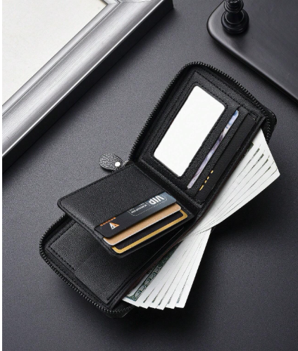Shein  Korean Style Men's Short Wallet +