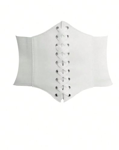 Shein 1pc Women Waist Cincher, Solid Color Elastic Waist Belt >