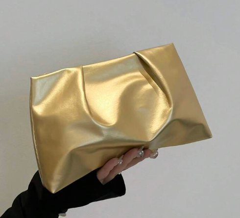 Shein New Fashion Solid Color Clutch Bag +