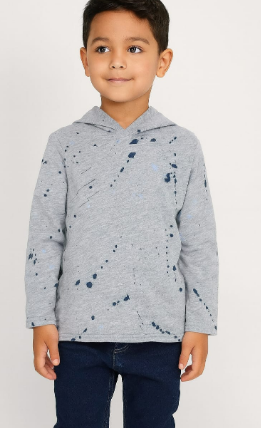 U.S. Polo Toddler Boys Spring Long Sleeve Hoodie, 6T +