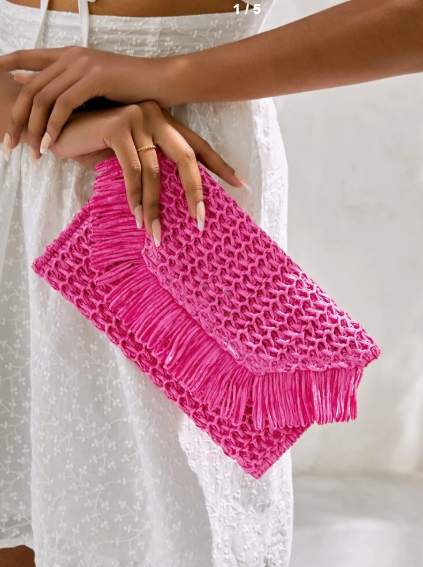 Shein Straw Woven Bag +