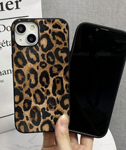 Cheetah Print Apple Tortoise Shell Iphone Case>