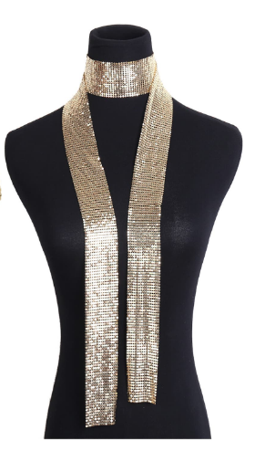 Shein Sequin Decor Necklace +