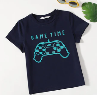 Shein Toddler Boys T-shirt, 4T +