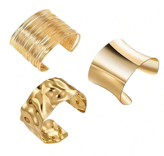 Shein Fashion Minimalist Personalized Thick Cuff Women Accessories +